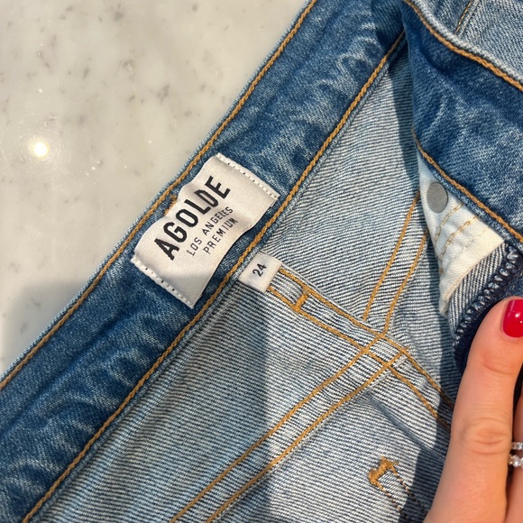 AGOLDE Nico High Rise Slim Fit in Size 24 - Picture 2 of 6